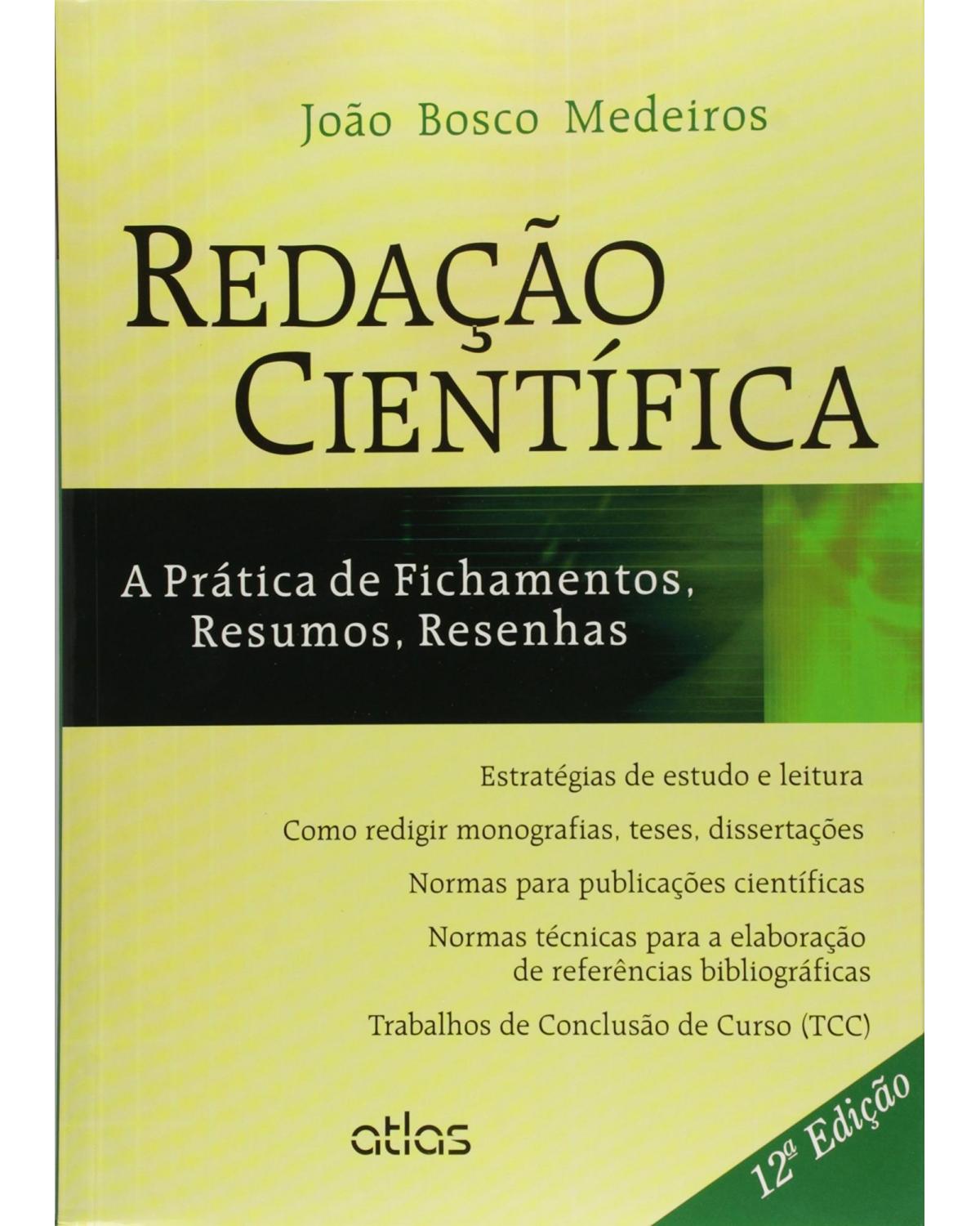 Redação científica - A prática de fichamentos, resumos, resenhas - 12ª Edição | 2014