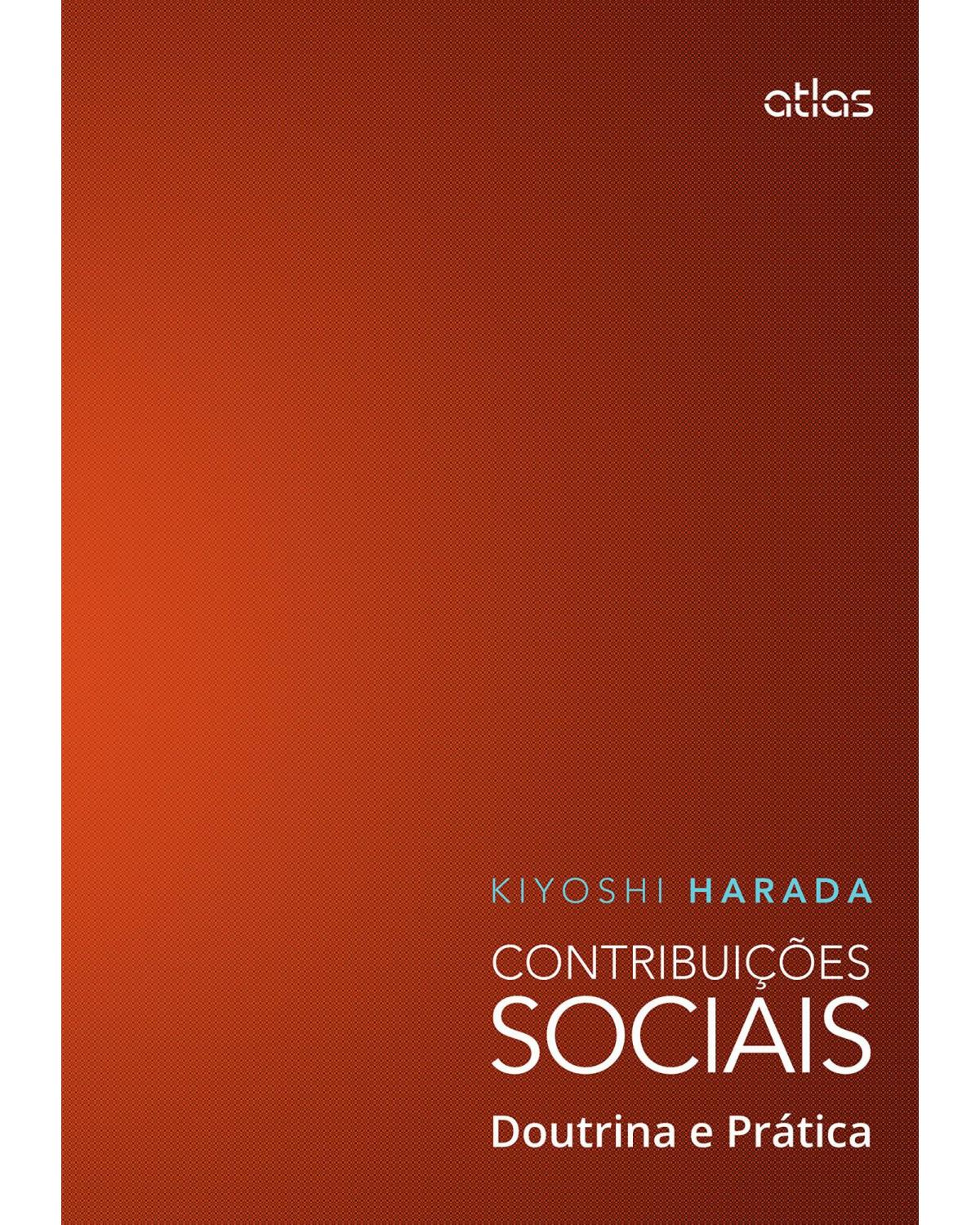 Contribuições sociais - Doutrina e prática - 1ª Edição | 2015
