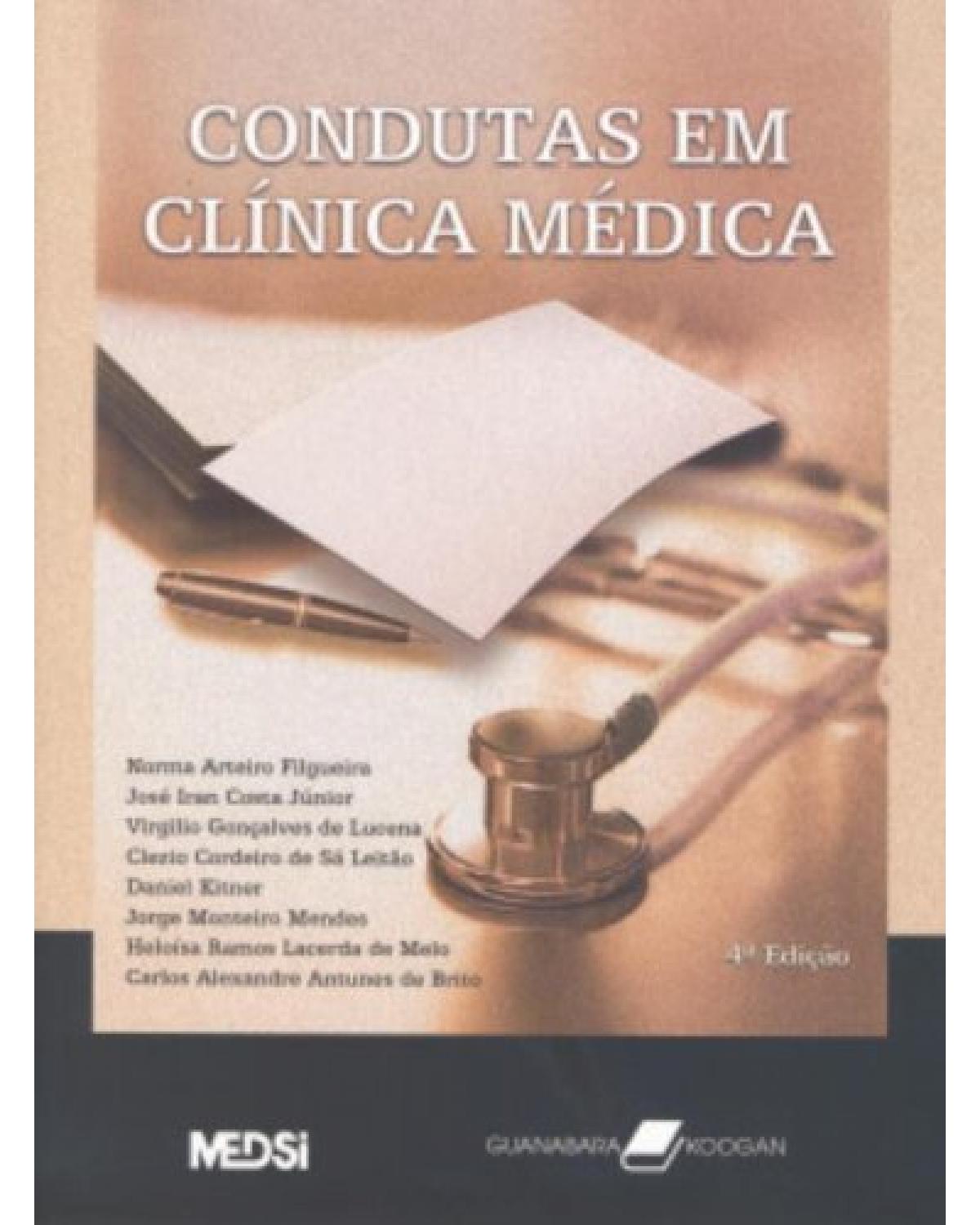 Condutas em clínica médica - 4ª Edição | 2007
