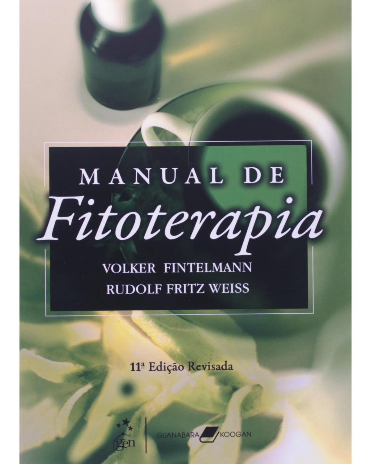 Manual de fitoterapia - 11ª Edição | 2010