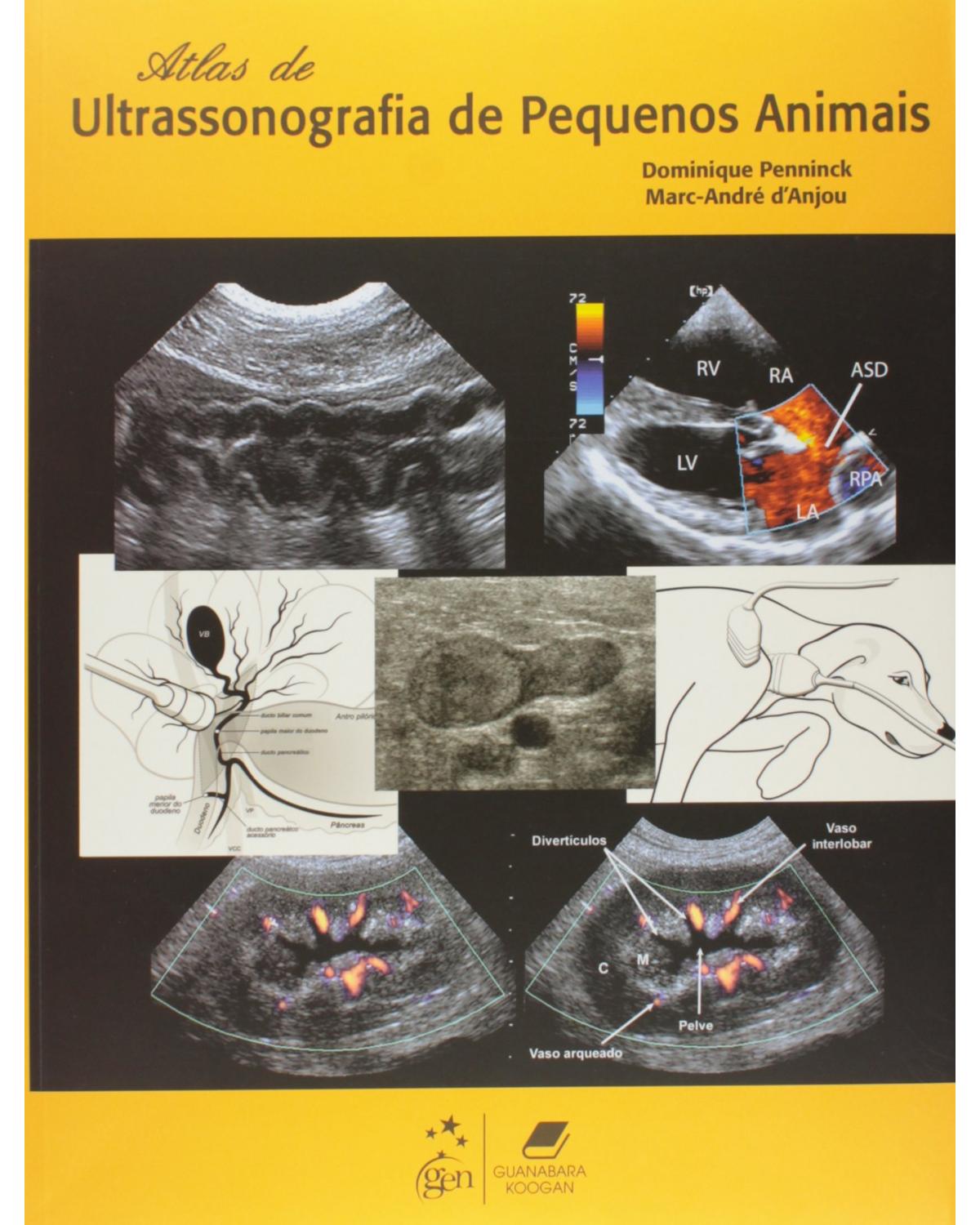 Atlas de ultrassonografia de pequenos animais - 1ª Edição | 2011