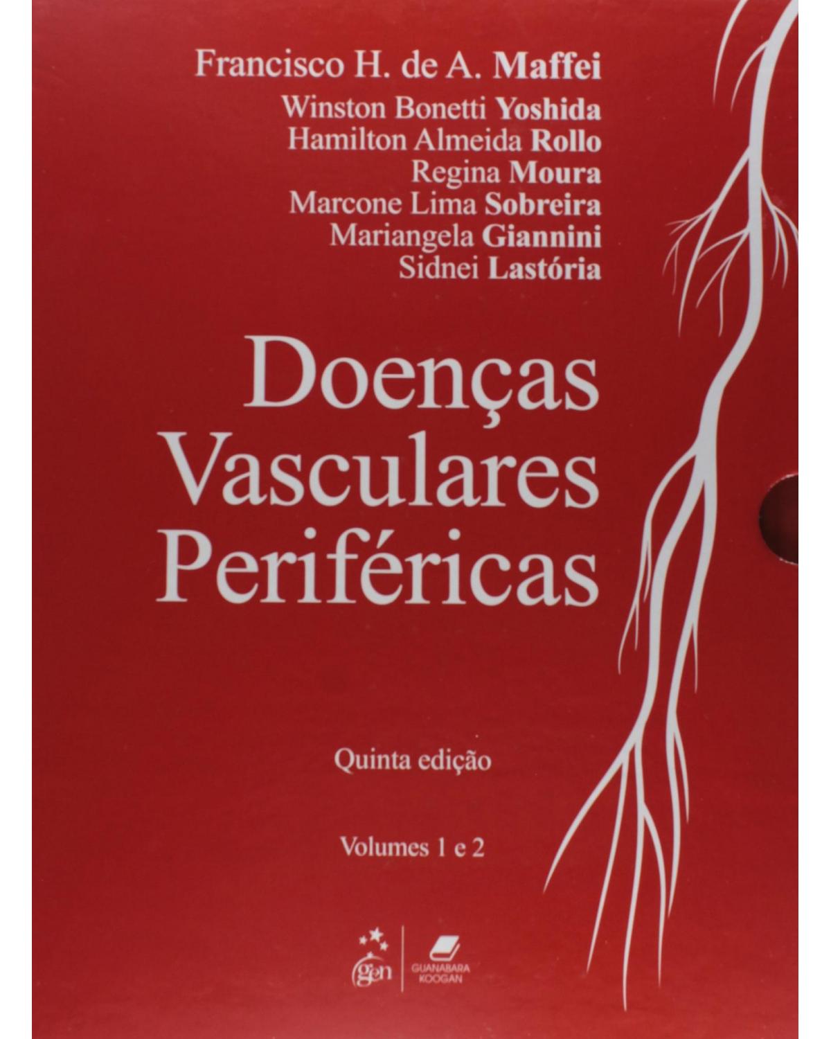 Doenças Vasculares Periféricas - 2 Vols. - 5ª Edição | 2015