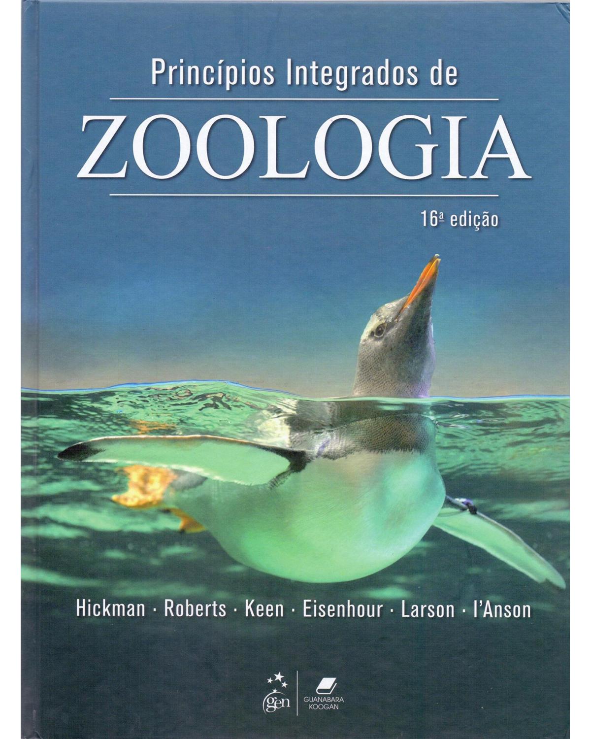 Princípios integrados de zoologia - 16ª Edição | 2016
