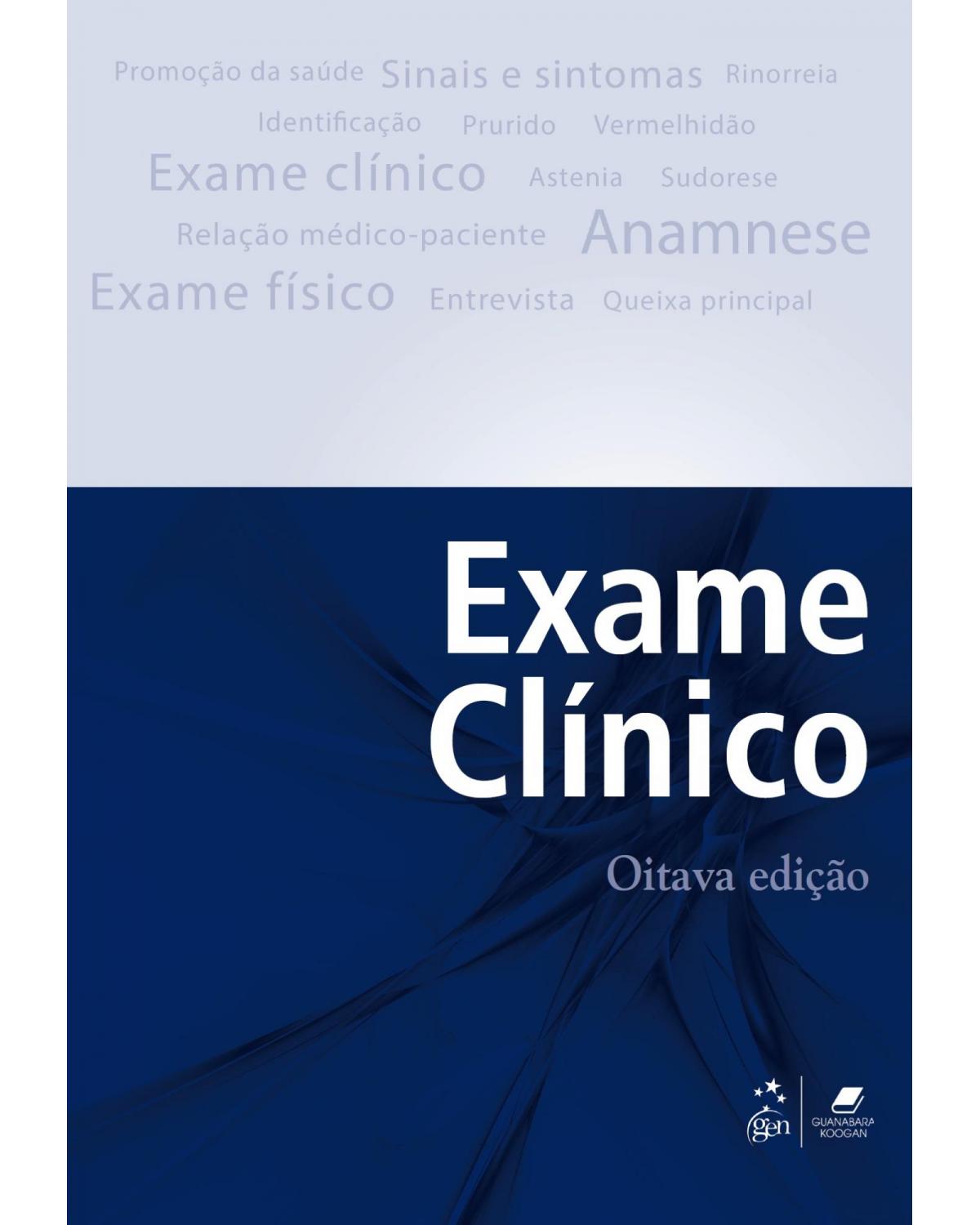 Exame clínico - 8ª Edição | 2017