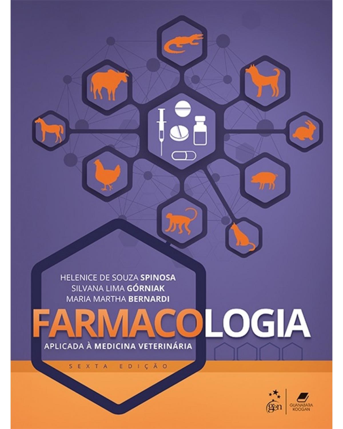 Farmacologia aplicada à medicina veterinária - 6ª Edição | 2017