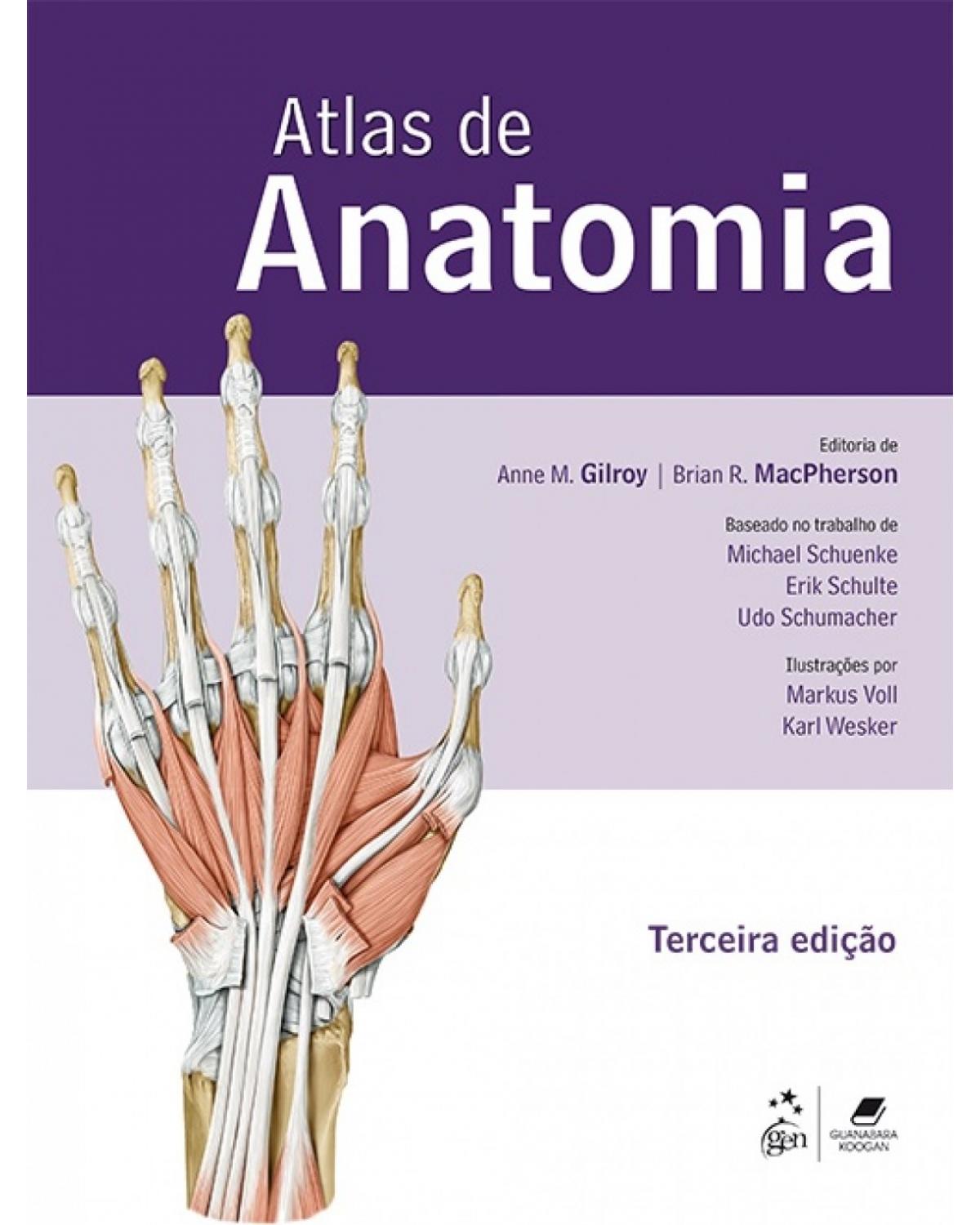 Atlas de anatomia - 3ª Edição | 2017