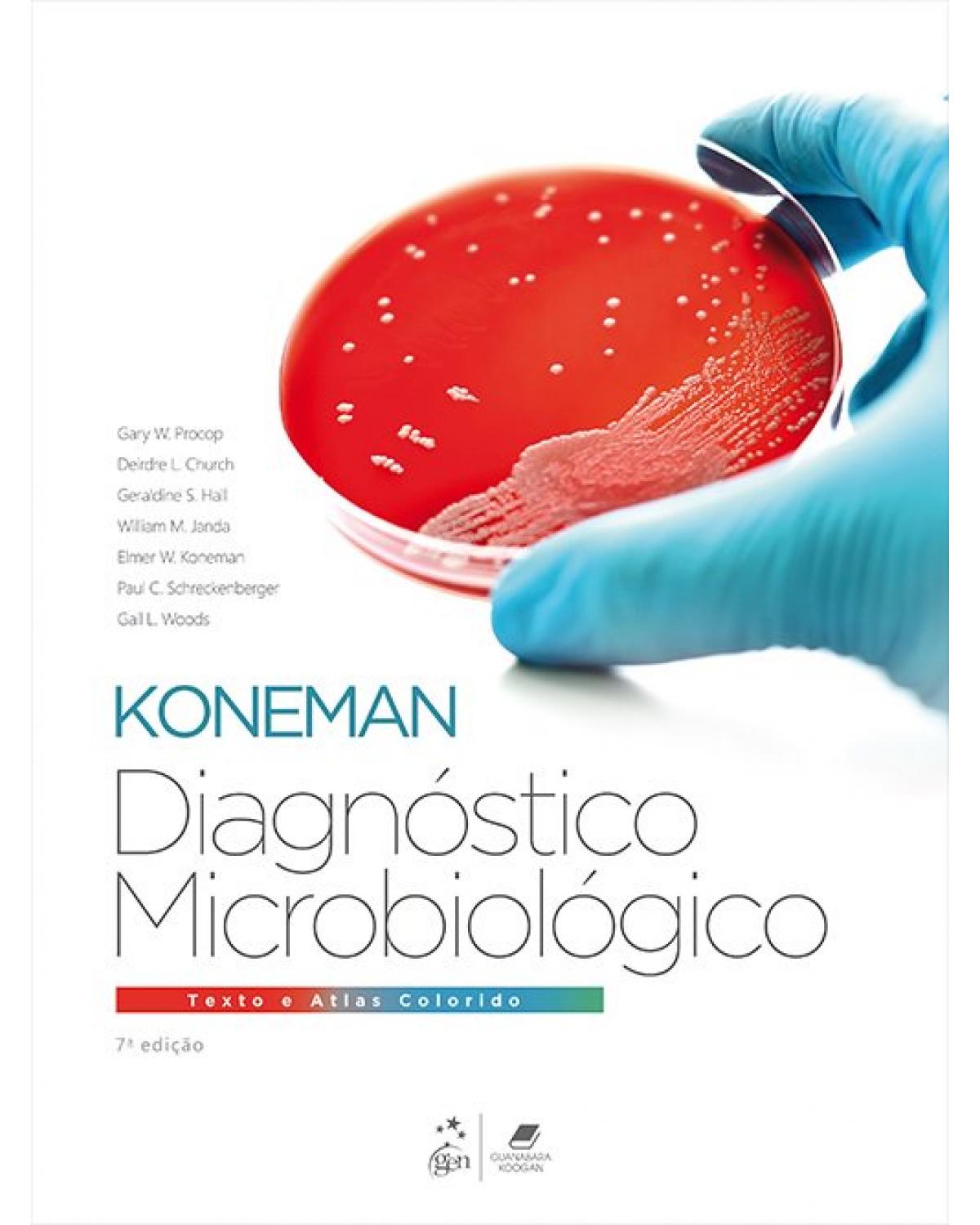 Diagnóstico microbiológico - texto e atlas colorido - 7ª Edição | 2018