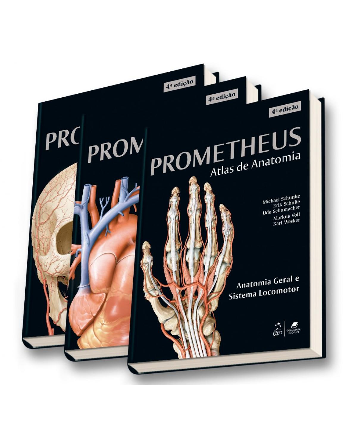 Coleção Prometheus - atlas de anatomia - 4ª Edição | 2019