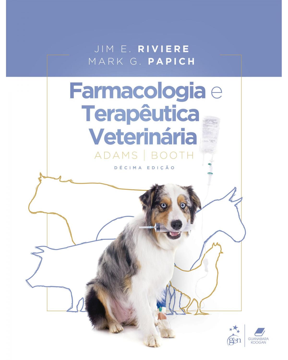 Adams Booth - Farmacologia e terapêutica veterinária - 10ª Edição | 2021