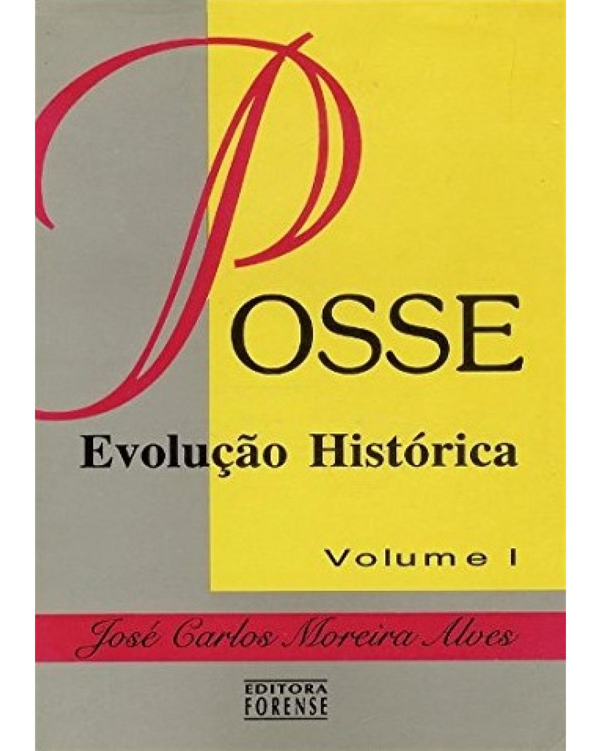 Posse - Volume 1: Evolução histórica - 1ª Edição | 1997