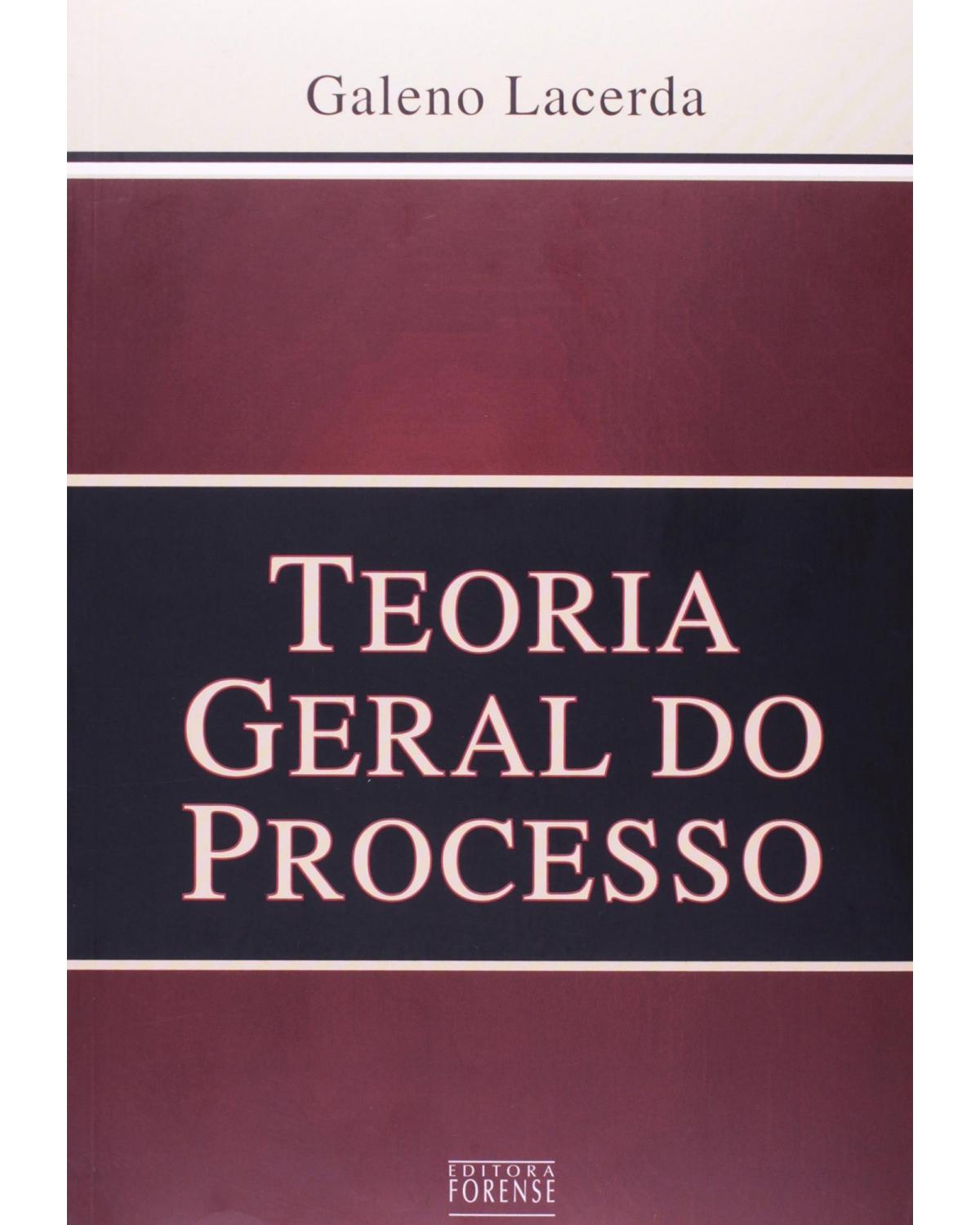 Teoria geral do processo - 1ª Edição | 2006