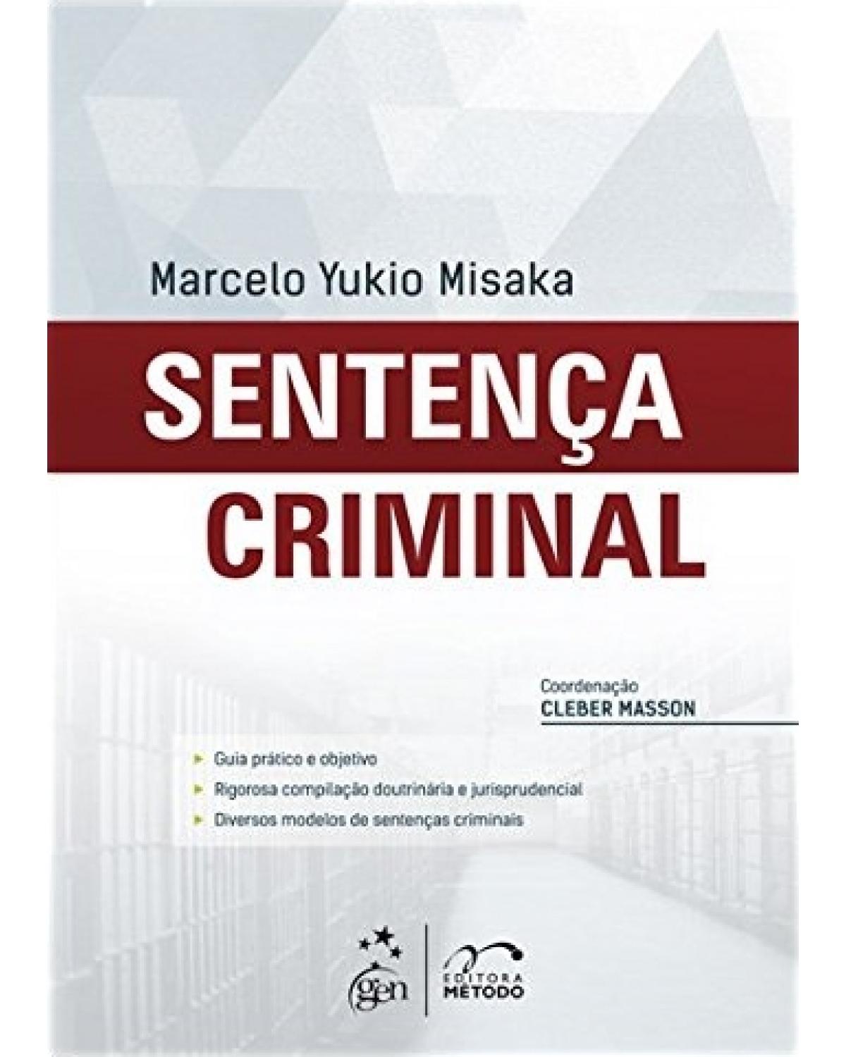 Sentença criminal - 1ª Edição | 2014