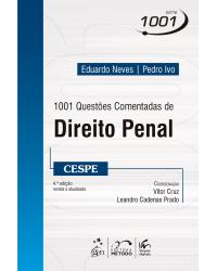 1001 questões comentadas de direito penal - CESPE - 4ª Edição | 2017