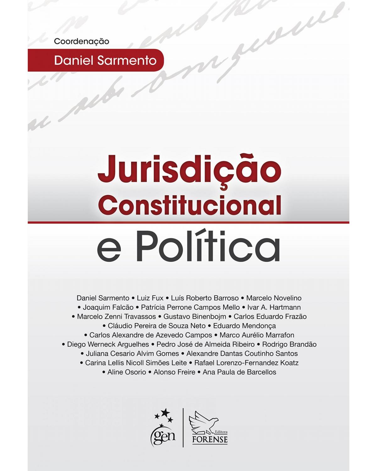 Jurisdição constitucional e política - 1ª Edição | 2015