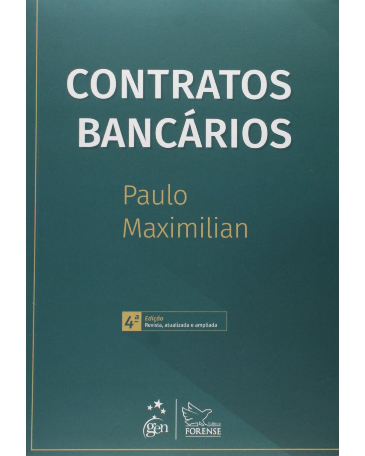 Contratos bancários - 4ª Edição | 2015