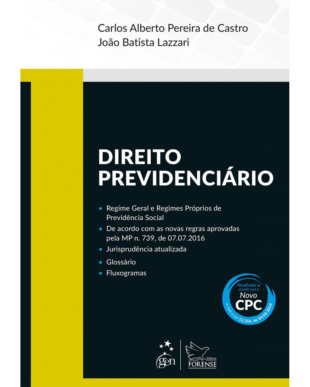 Direito previdenciário - 1ª Edição | 2016