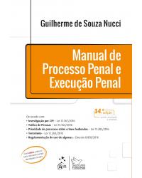 Manual de processo penal e execução penal - 14ª Edição | 2017