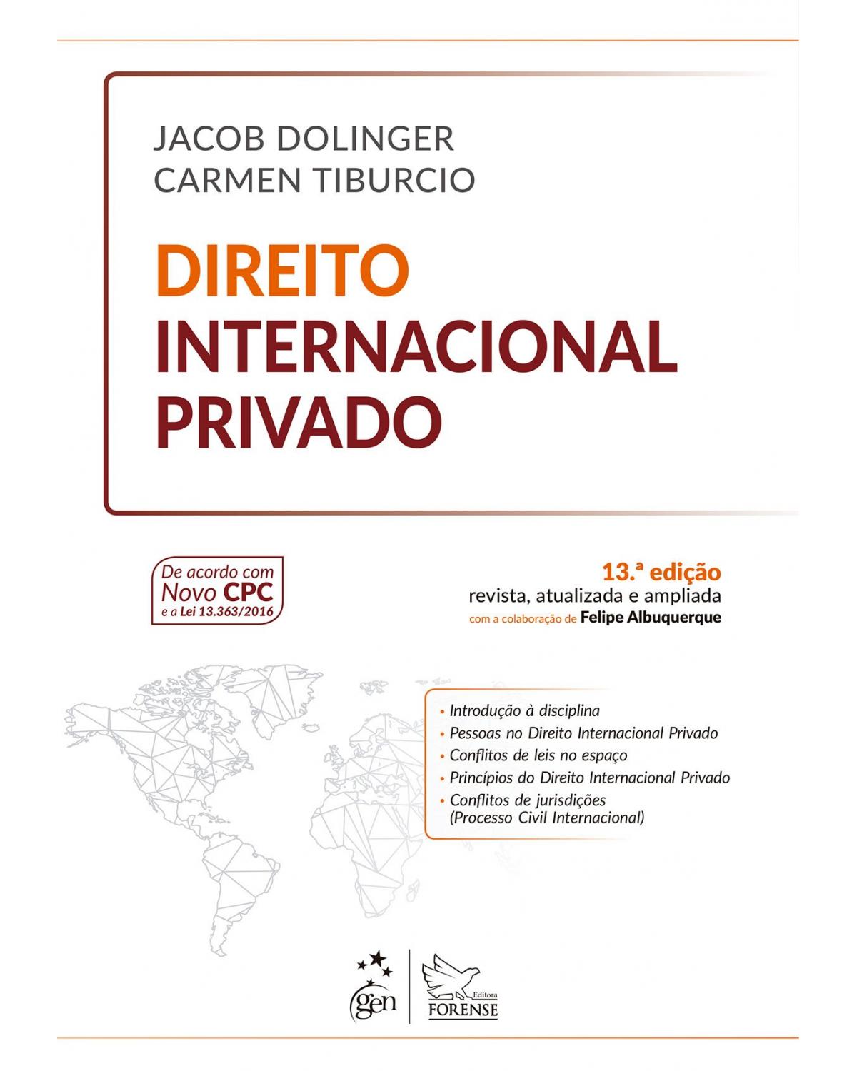 Direito internacional privado - 13ª Edição | 2017