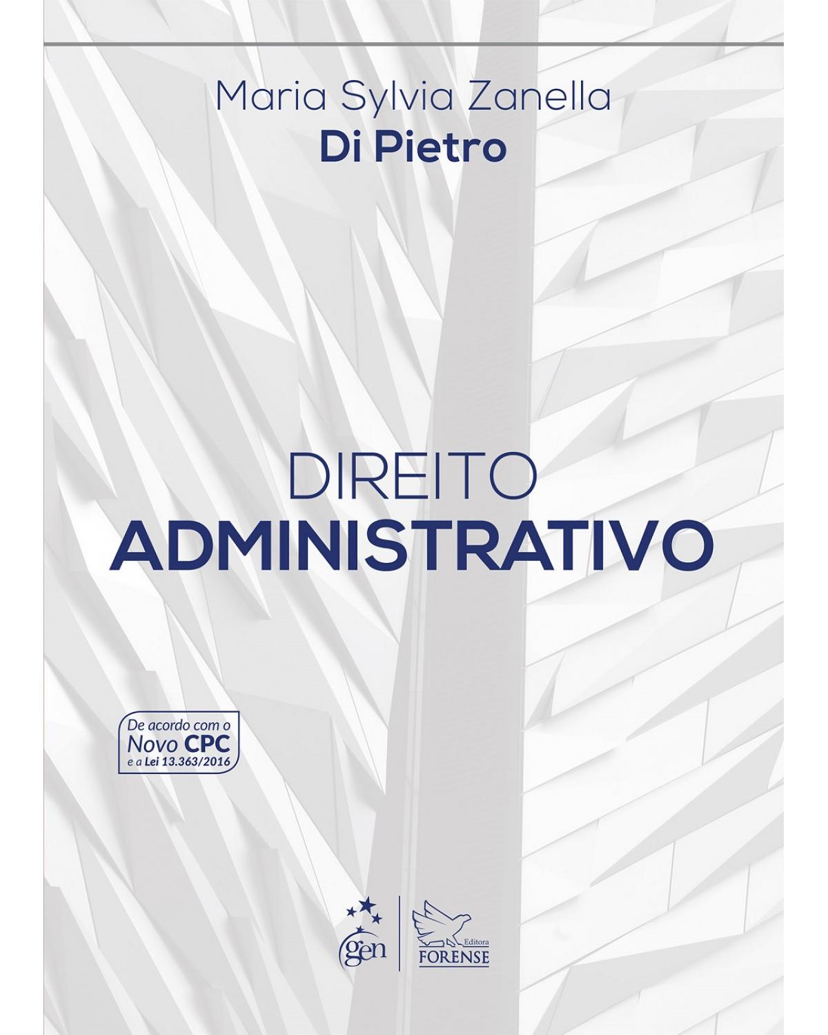 Direito administrativo - 30ª Edição | 2017