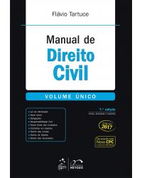 Manual de direito civil - Volume único - 7ª Edição | 2017