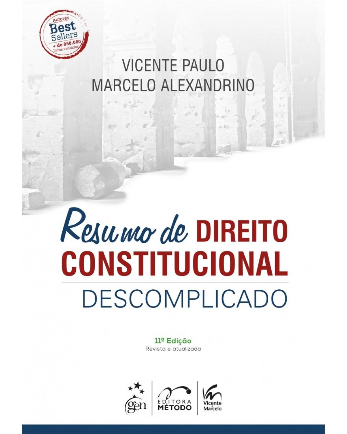 Resumo De Direito Constitucional Descomplicado - 11ª Edição | 2017