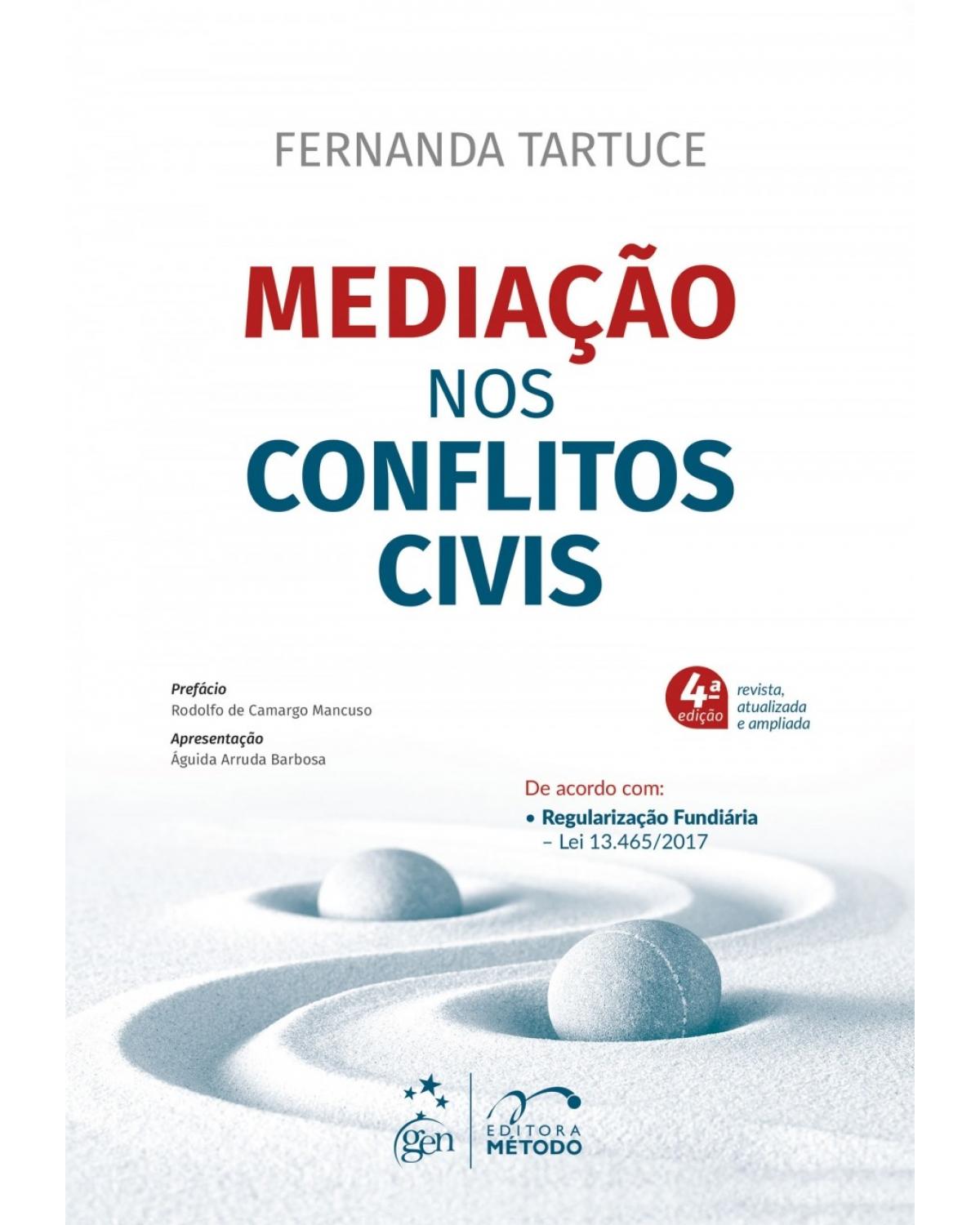 Mediação nos conflitos civis - 4ª Edição | 2017