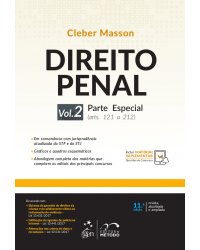 Direito penal - Volume 2: parte especial (arts. 121 a 212) - 11ª Edição | 2018