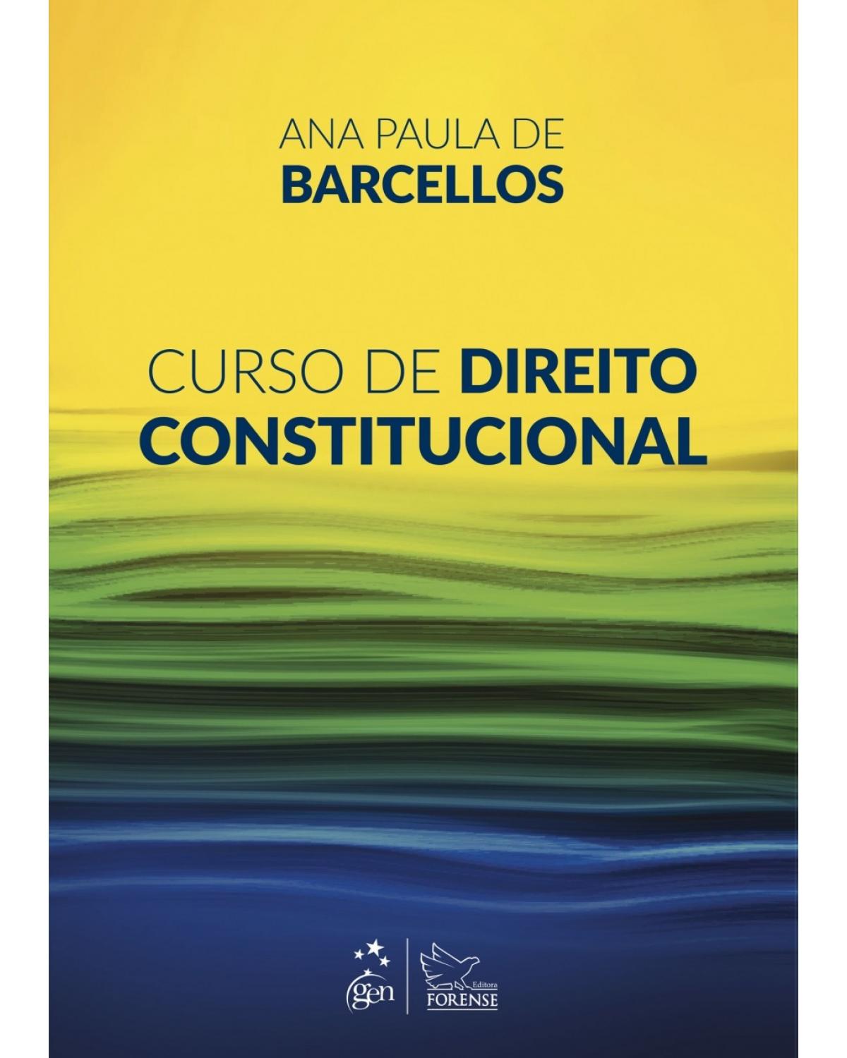 Curso de direito constitucional - 1ª Edição | 2018