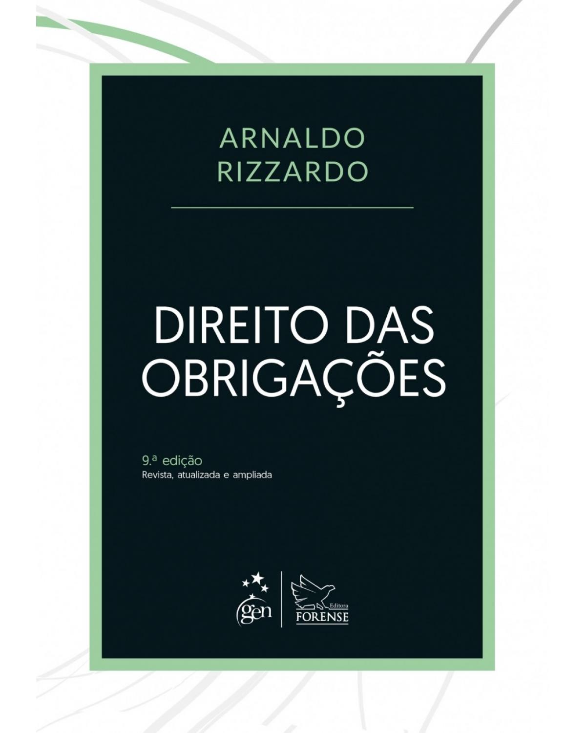 Direito das Obrigações - 9ª Edição 2018 - 9ª Edição | 2018