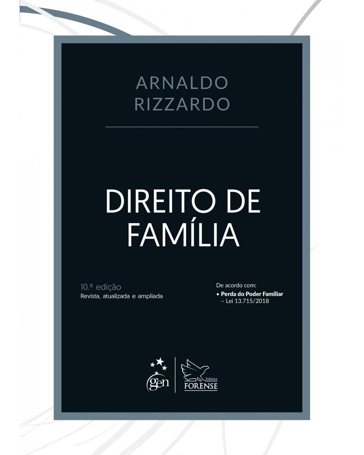Direito de família - 10ª Edição | 2019