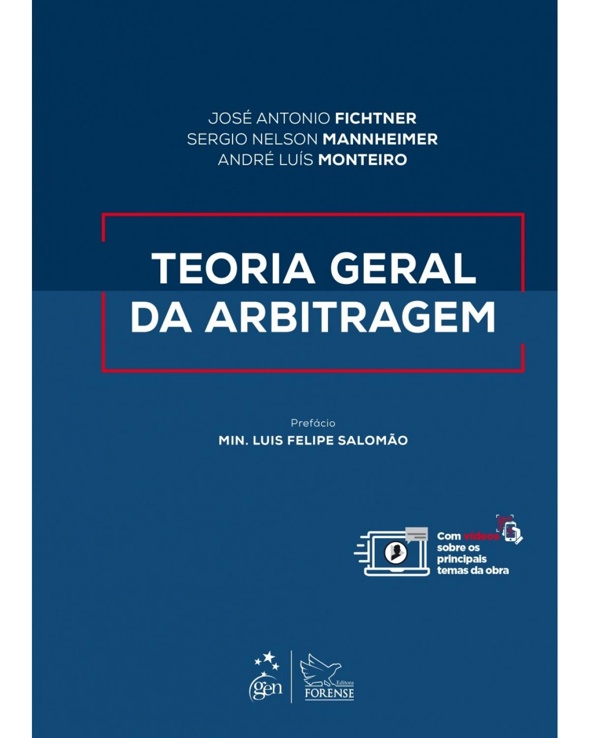 Teoria geral da arbitragem - 1ª Edição | 2018