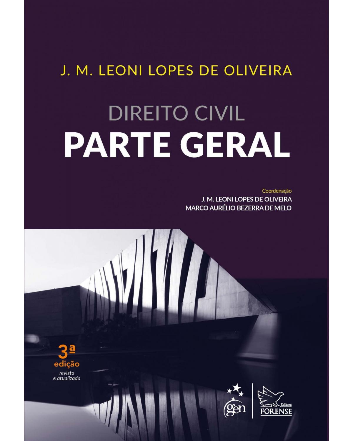 Direito civil - parte geral - 3ª Edição | 2019