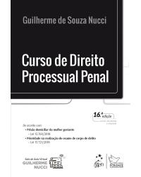Curso de Direito Processual Penal - 16ª Edição | 2019