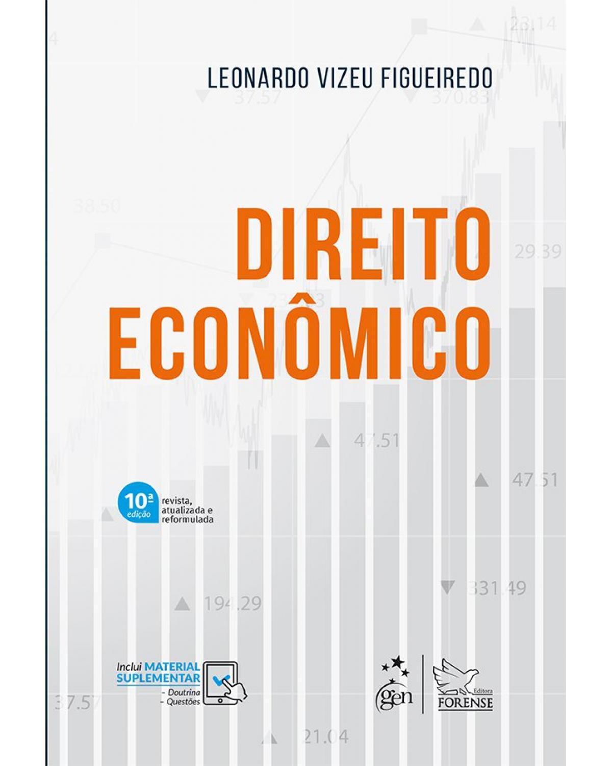 Direito econômico - 10ª Edição | 2019