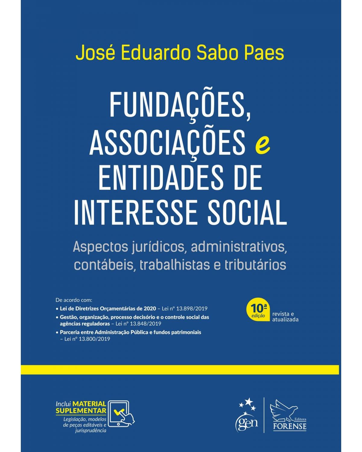 Fundações, associações e entidades de interesse social - 10ª Edição | 2020