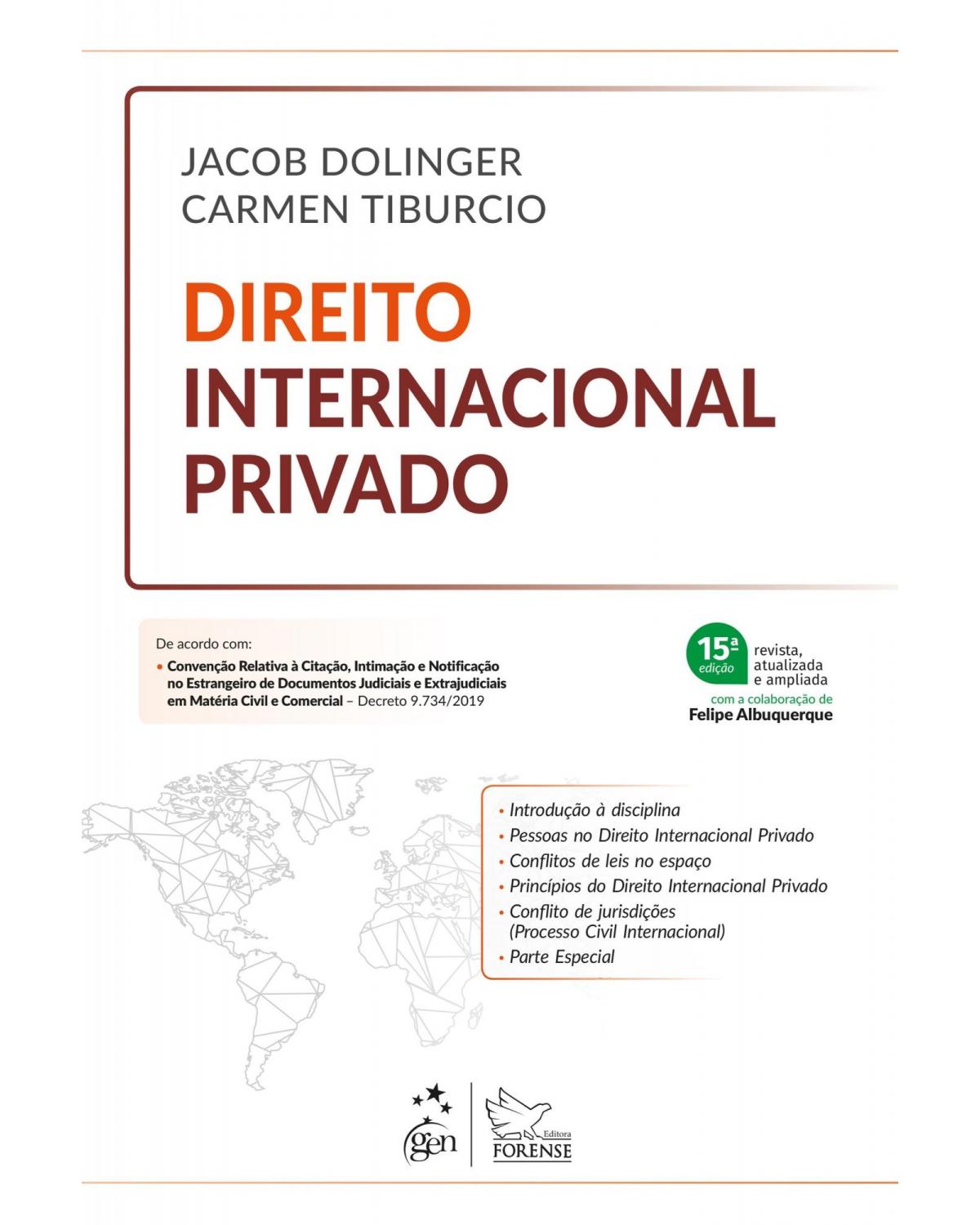 Direito internacional privado - 15ª Edição | 2020