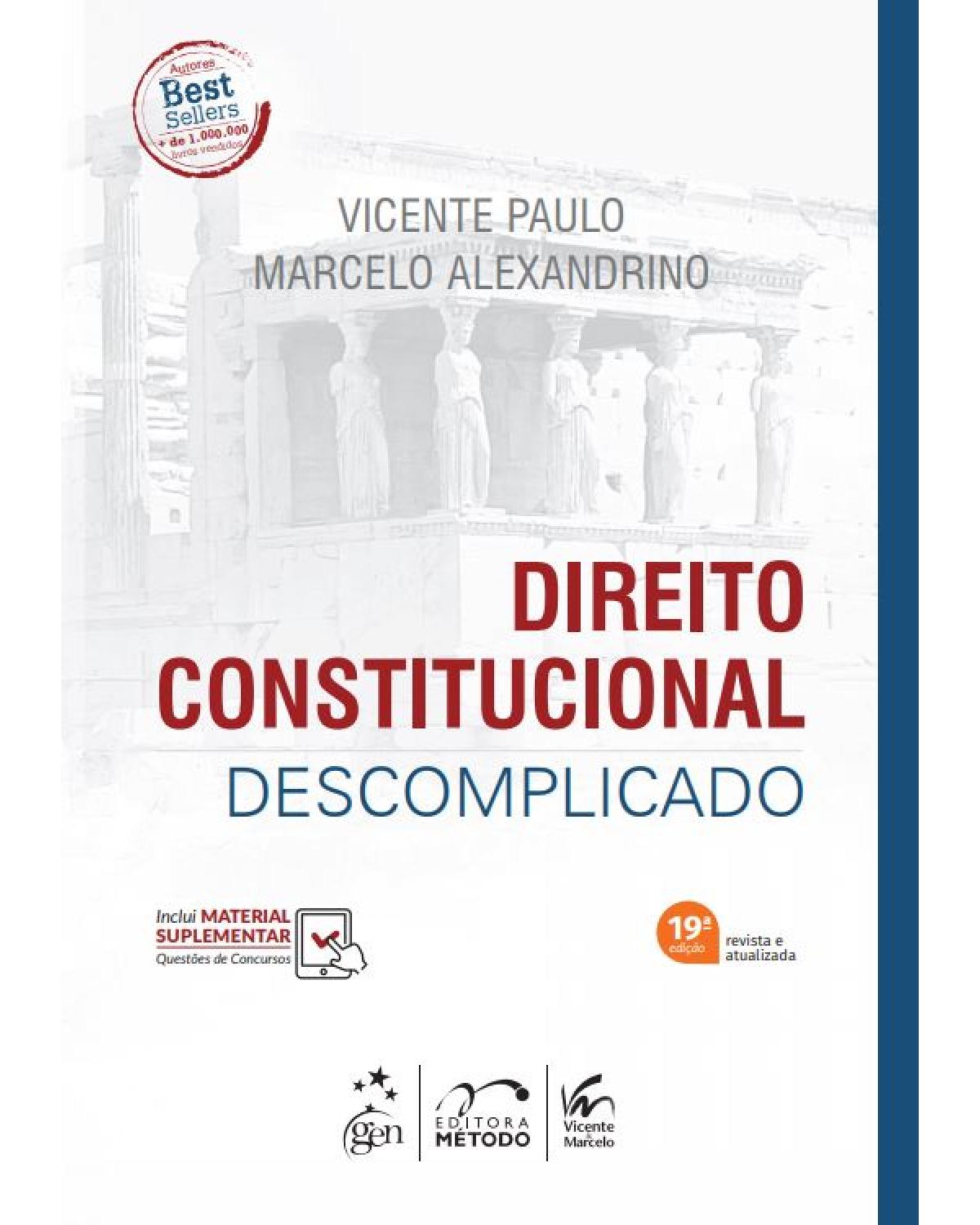 Direito Constitucional Descomplicado - 19ª Edição | 2020