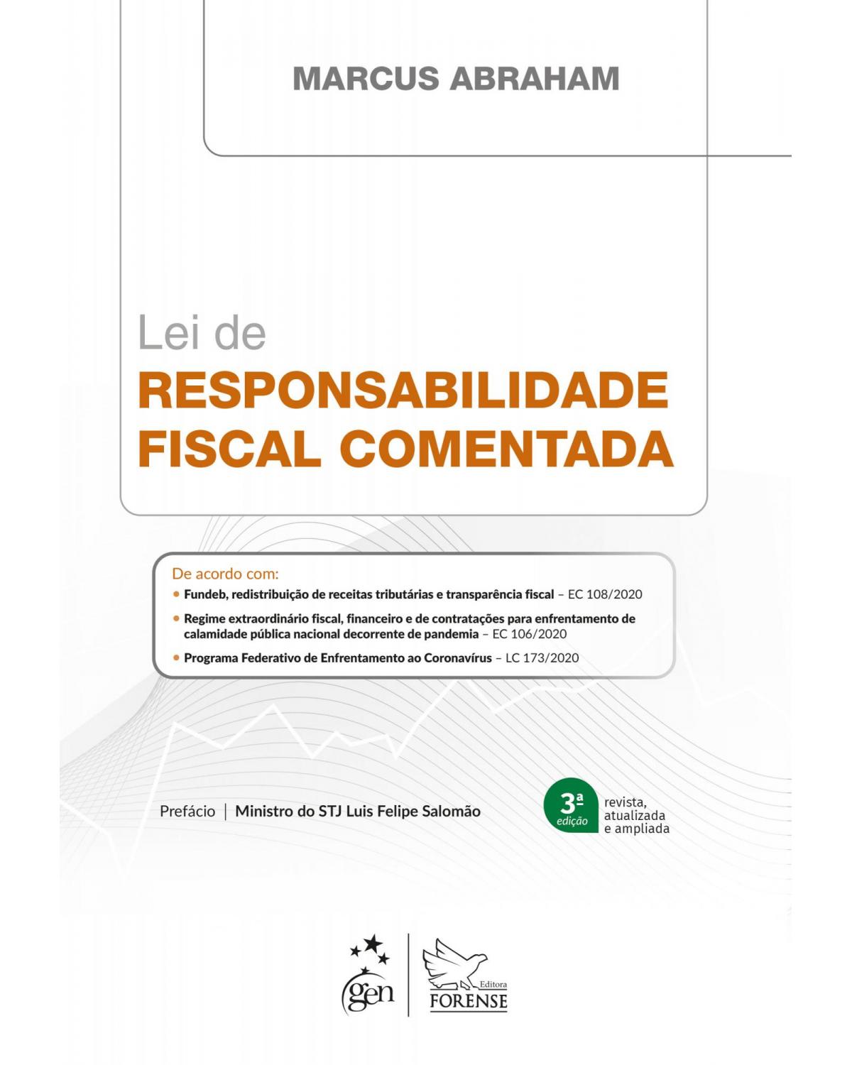 Lei de responsabilidade fiscal comentada - 3ª Edição | 2020
