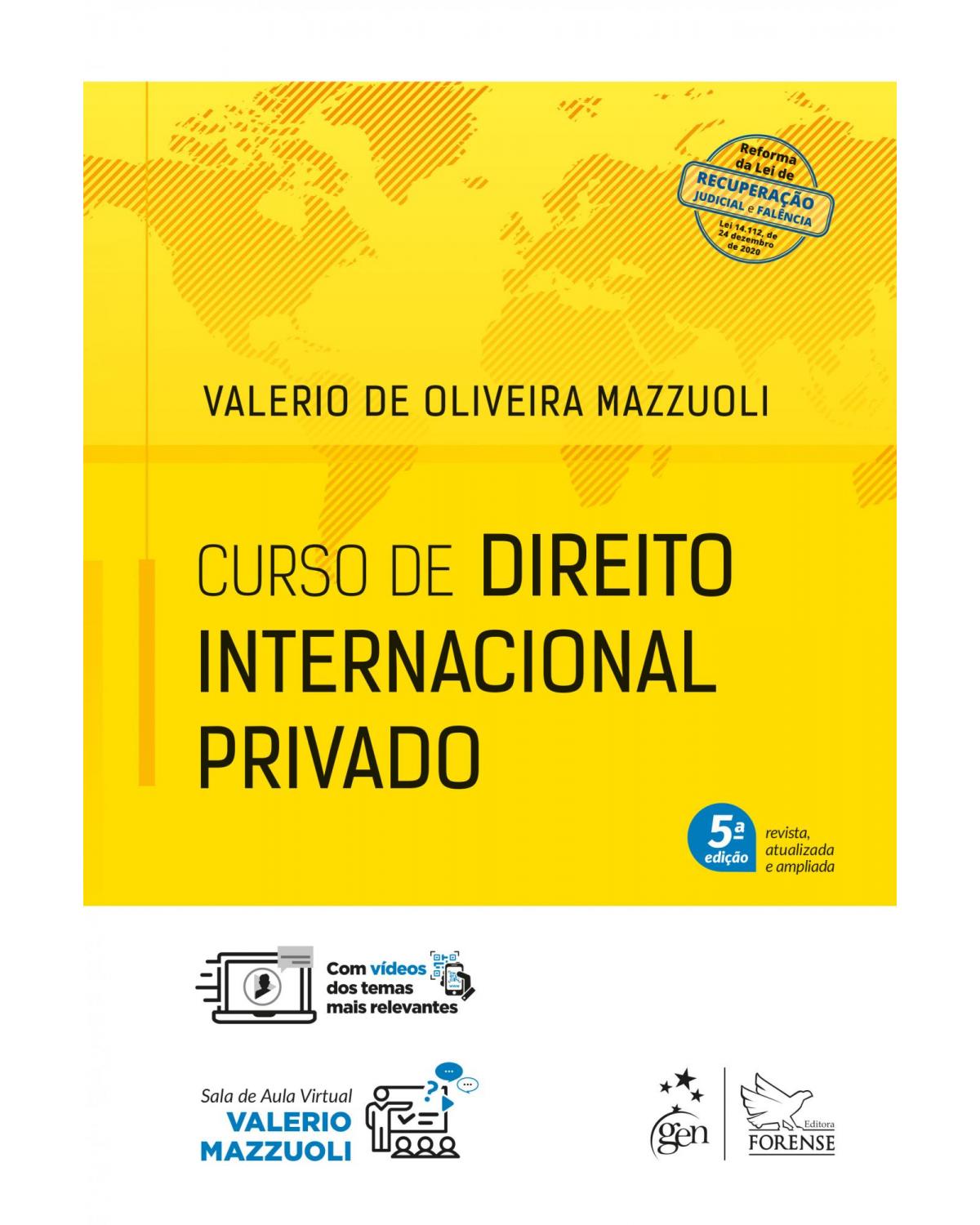 Curso de direito internacional privado - 5ª Edição | 2021