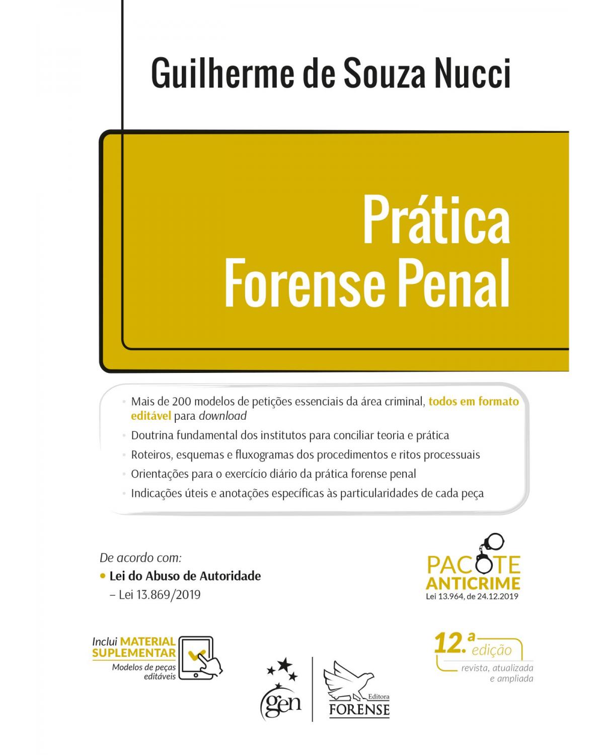 Prática Forense Penal - 12ª Edição | 2020