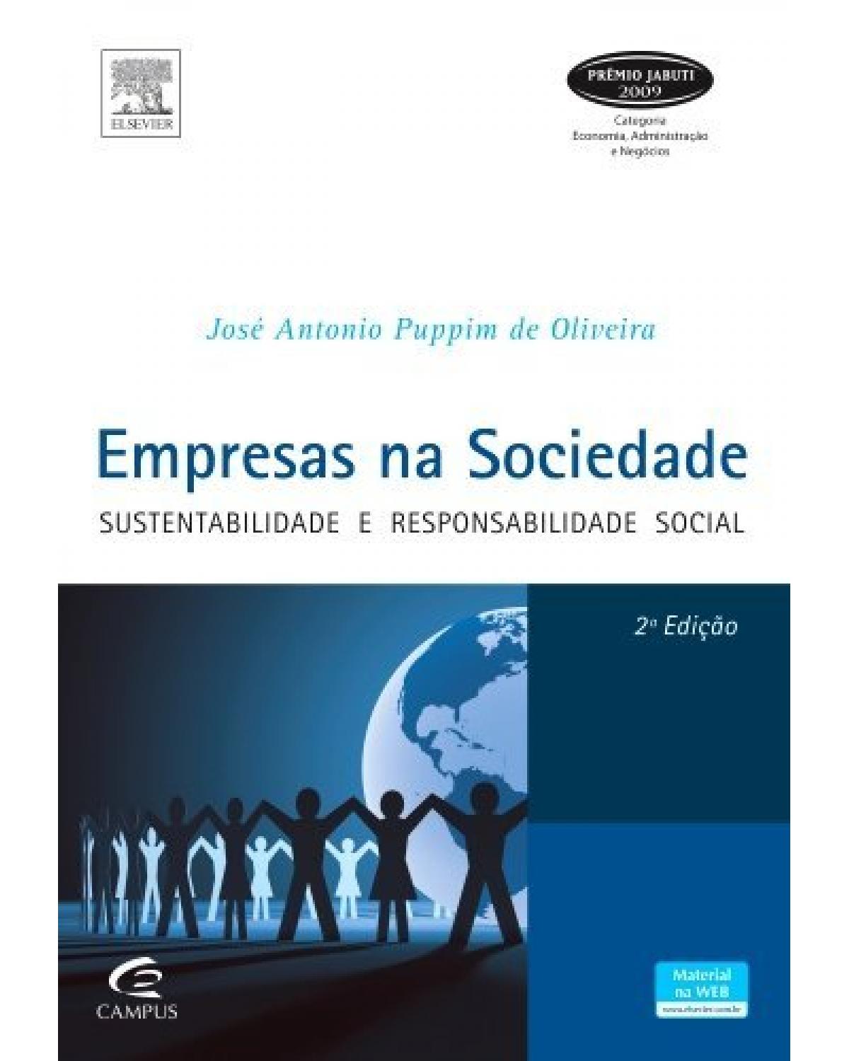 Empresas na sociedade - sustentabilidade e responsabilidade social - 2ª Edição | 2012