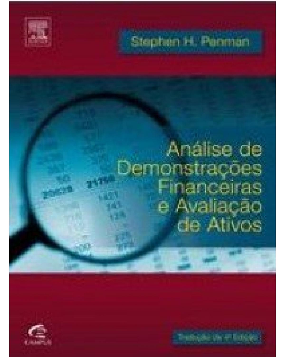 Análise de demonstrações financeiras e avaliação de ativos - 1ª Edição | 2013