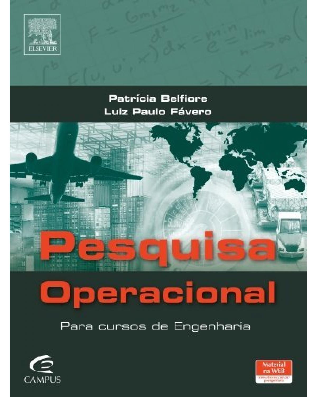 Pesquisa operacional - para cursos de engenharia - 1ª Edição | 2012