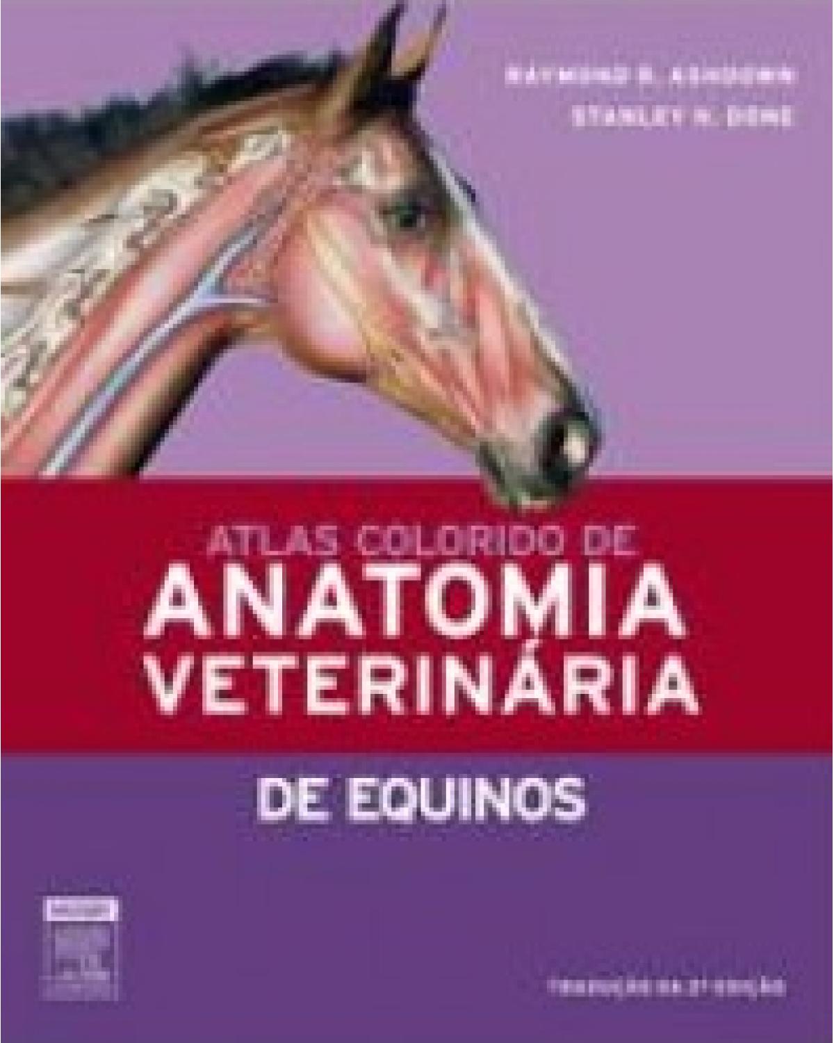 Atlas colorido de anatomia veterinária de equinos - 2ª Edição | 2012