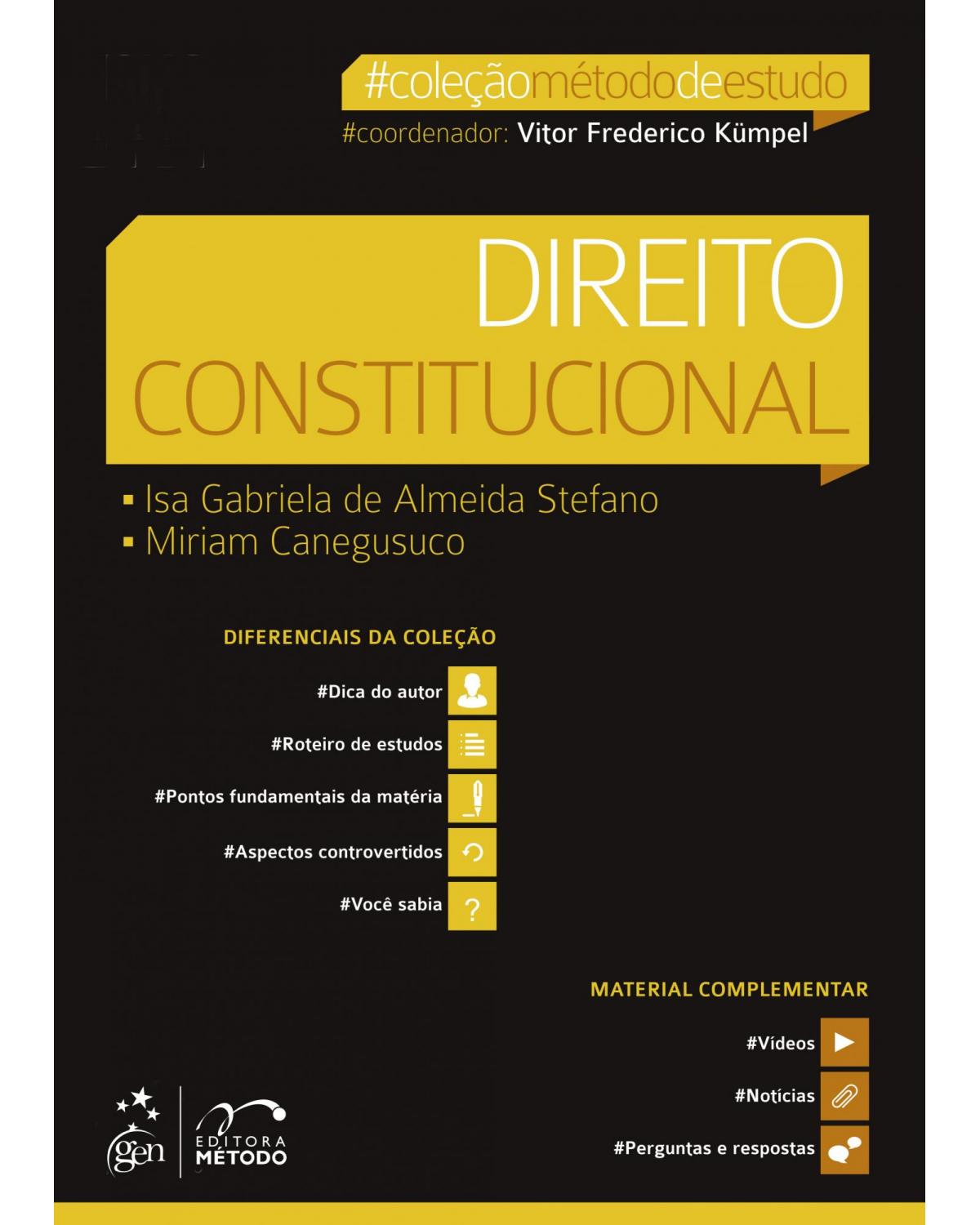 Direito constitucional - 1ª Edição | 2014