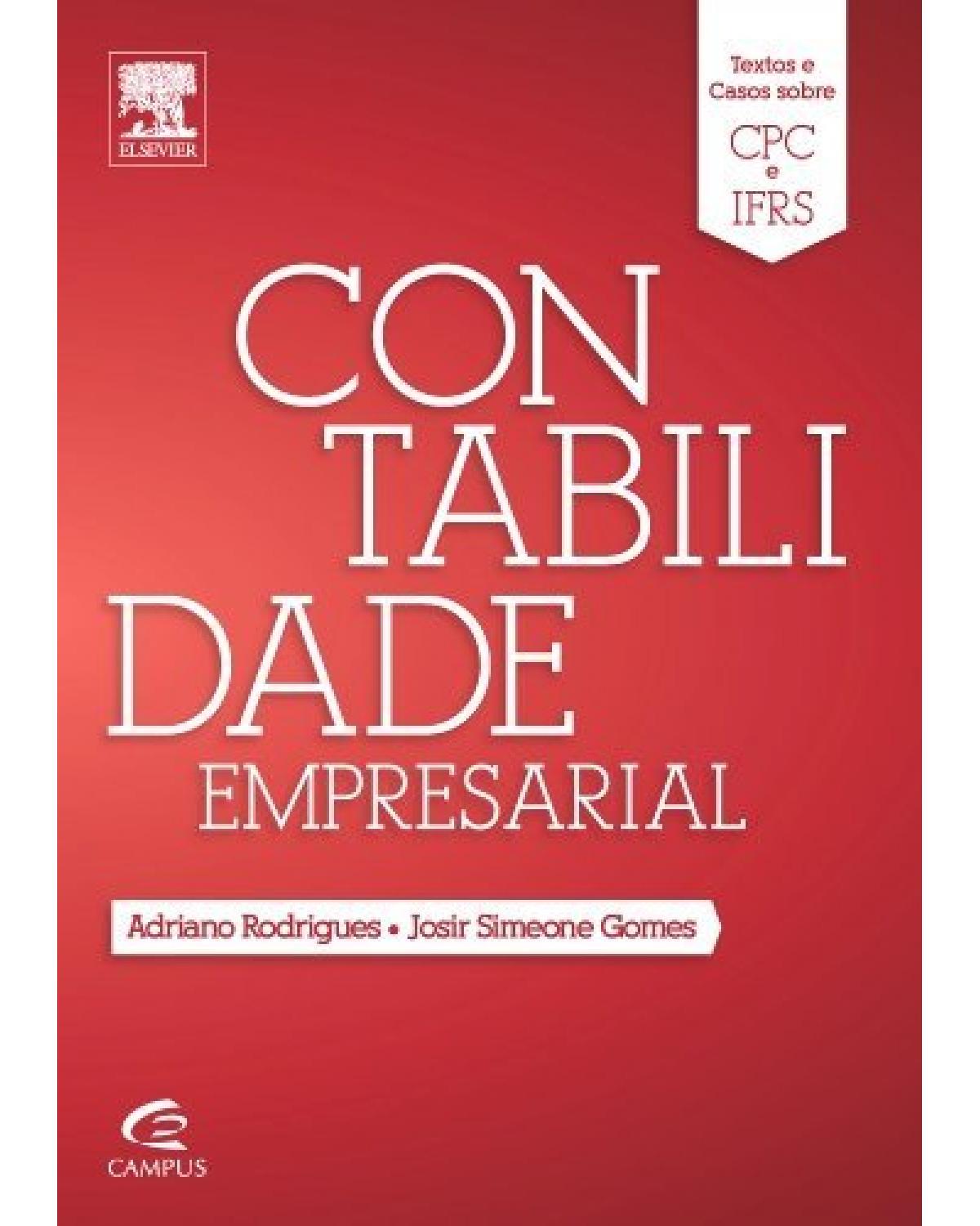 Contabilidade empresarial - 1ª Edição | 2014