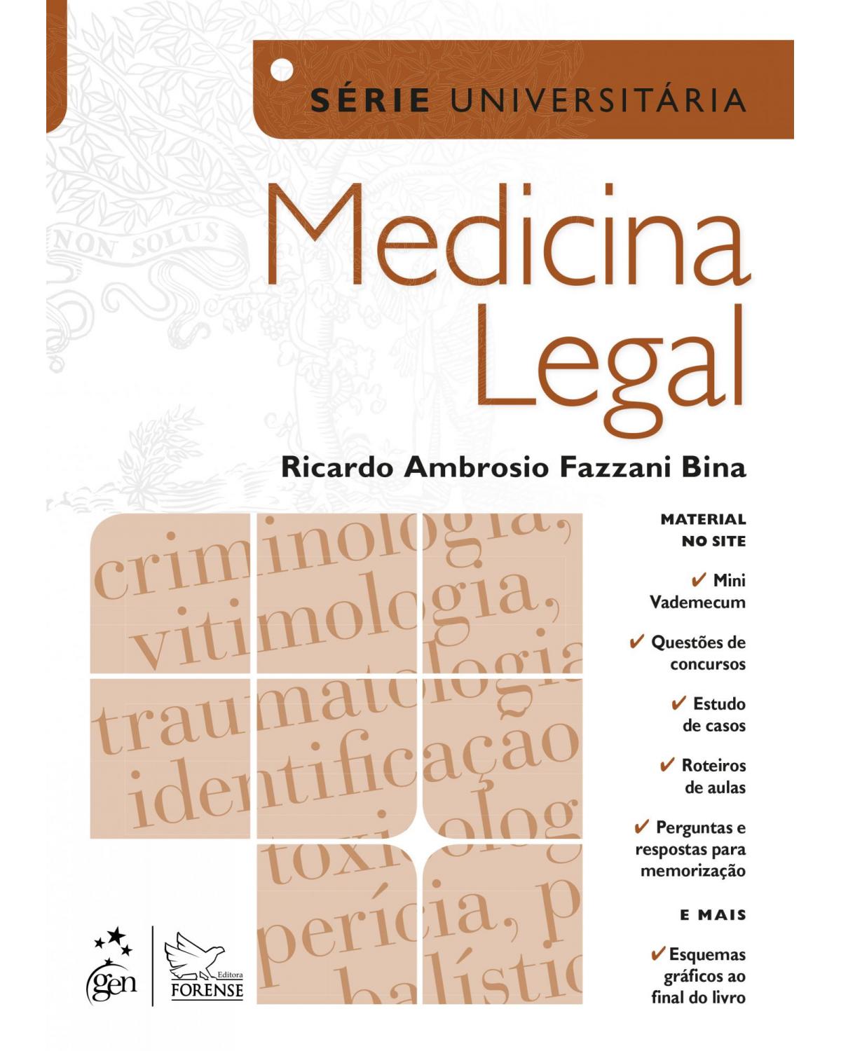 Medicina legal - 1ª Edição | 2013