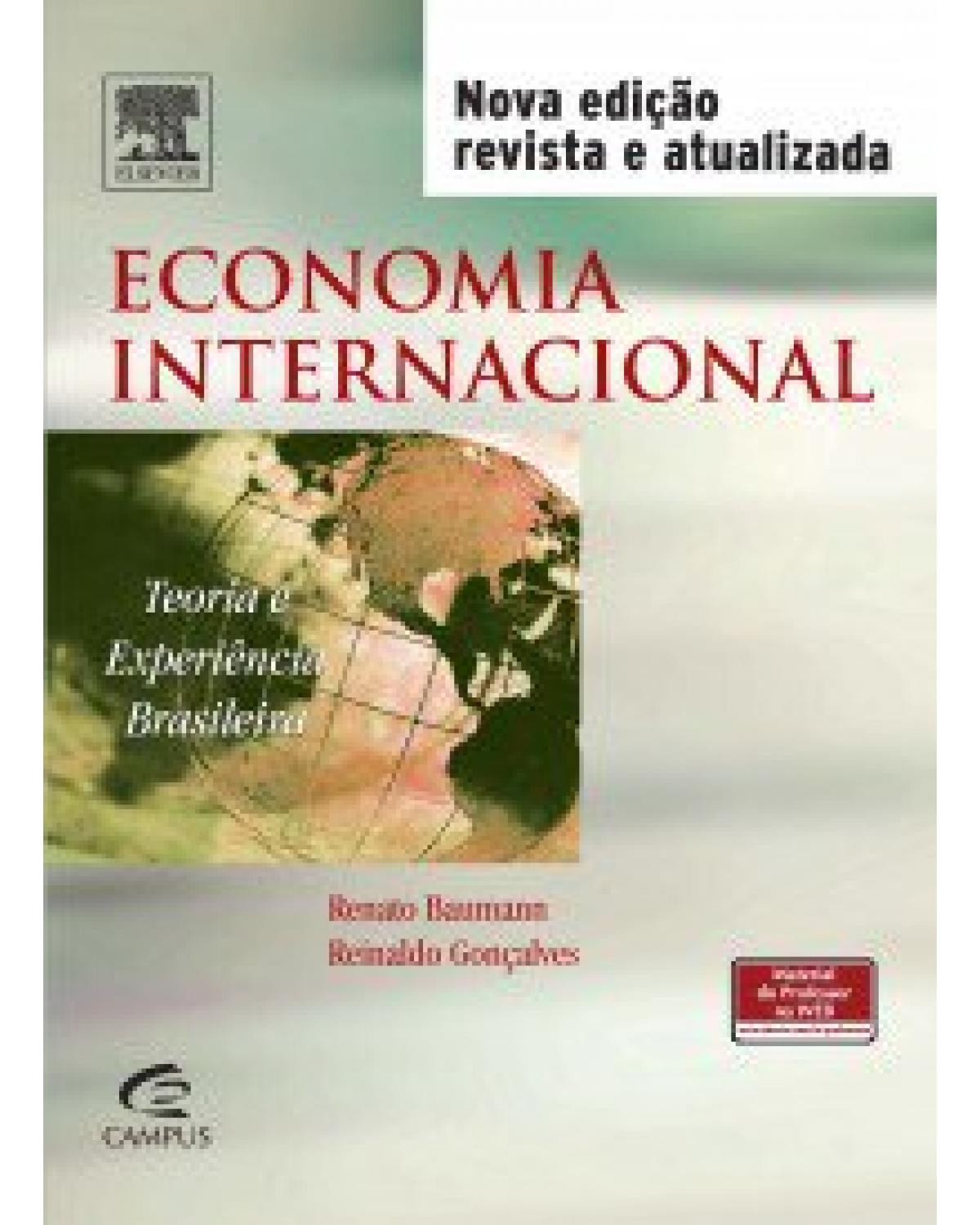 Economia internacional - teoria e experiência brasileira - 2ª Edição | 2014