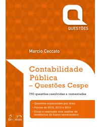 Contabilidade pública - Questões CESPE - 1ª Edição | 2014