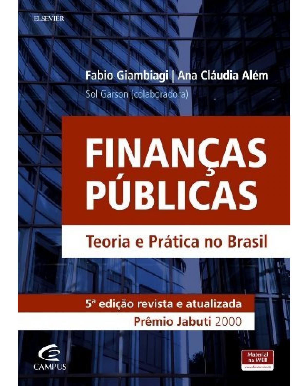 Finanças públicas - teoria e prática no Brasil - 5ª Edição | 2015